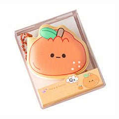 Creative Vegetable Sticky Notes Mini Word Book Keyring