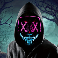 LED Shining Mask Halloween ELMASK Carnival Props