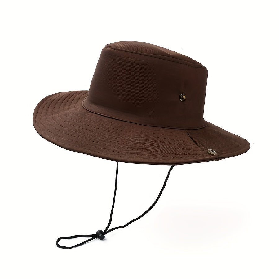 Unisex Sunshade Bucket Hat with Adjustable Sun Hat