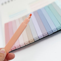 Large Capacity Fluorescent Marker Pens Set