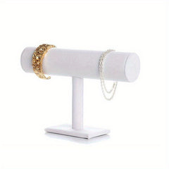 Single Layer Suede Bracelet Head Flower Watch Jewelry Display Rack