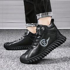 Men's Vintage Lace Up High Top Boots
