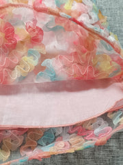 Girls Cute Flower Sleeveless Dress for Summer