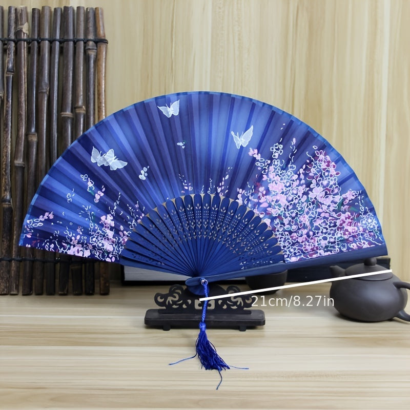 Chinese Dance Fan Silk Gift Fan For Men And Women