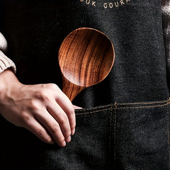 Cork Soup Spoon Wooden Shovel Non-stick Pot Rice Spoon