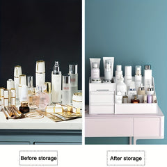 Makeup Drawer Storage Box Compartment Organizer