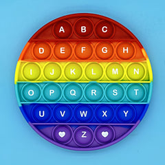 Numbers Letters Math Learning Fidget Toys Push Bubbles Phonics Games