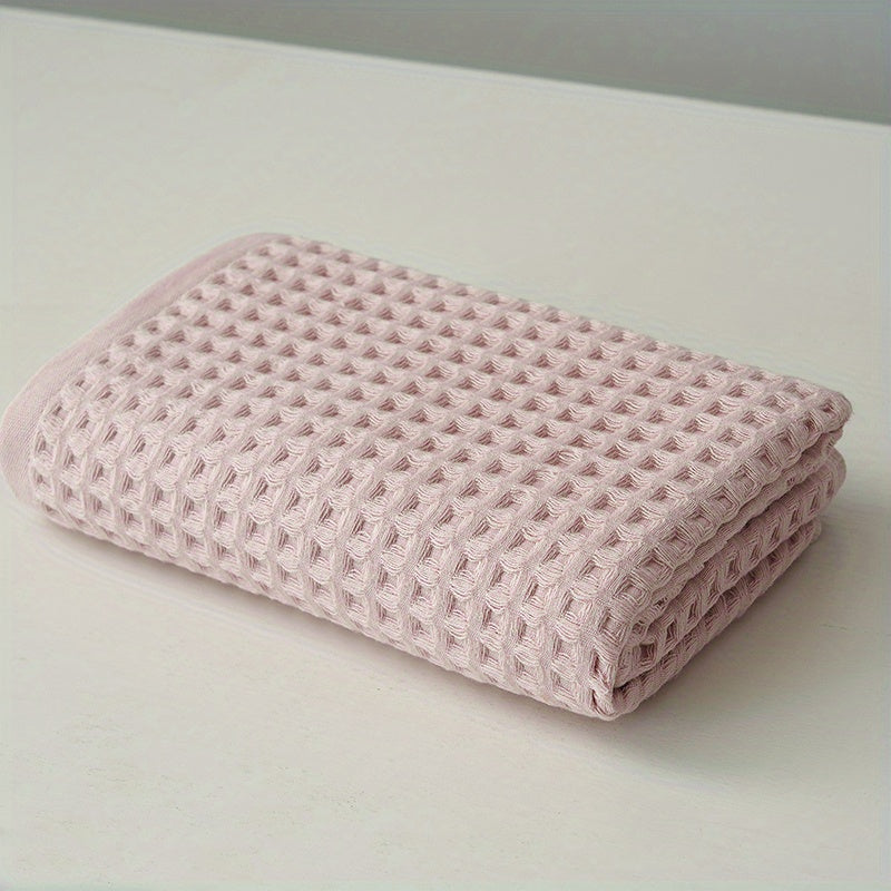 Soft Honeycomb Bath Towel 55x27in 280g
