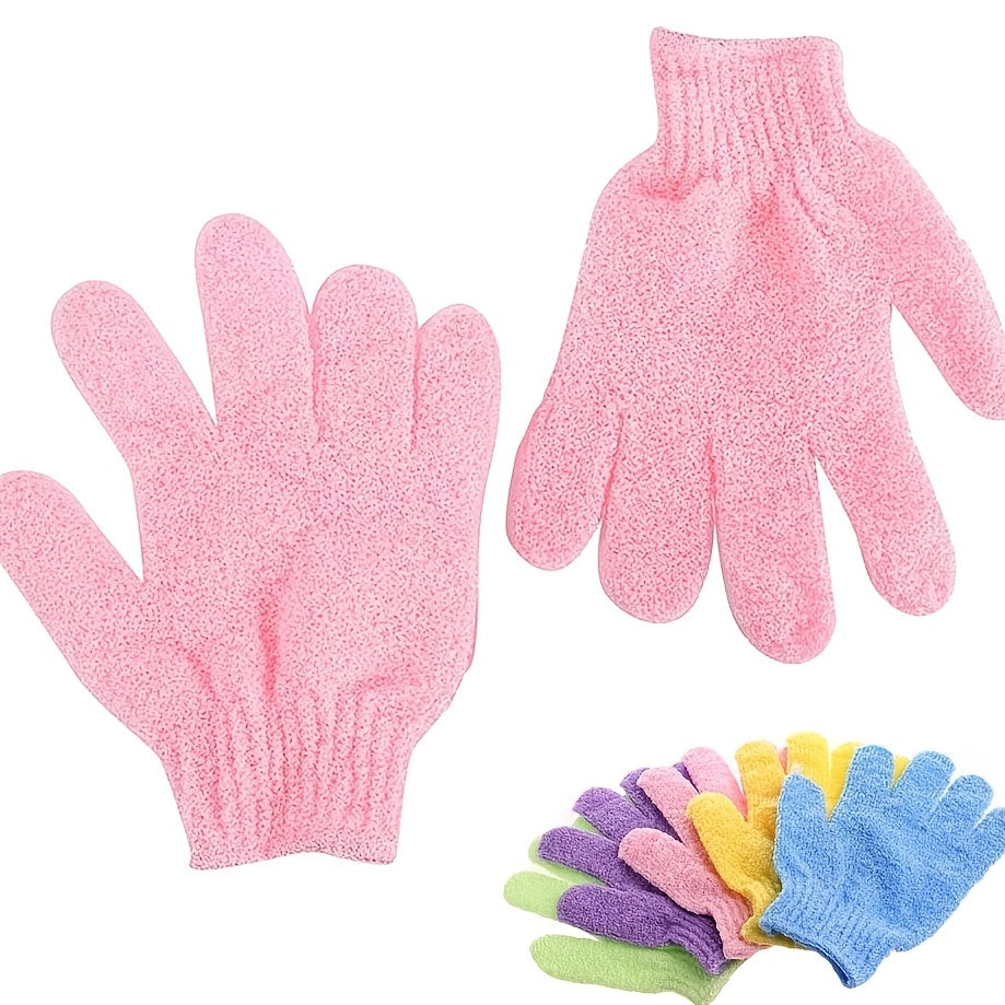 Moisturizing Bath Gloves with Massage Sponge for Skin Care