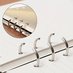 A6 Leather Loose leaf Notebook 200 Pages