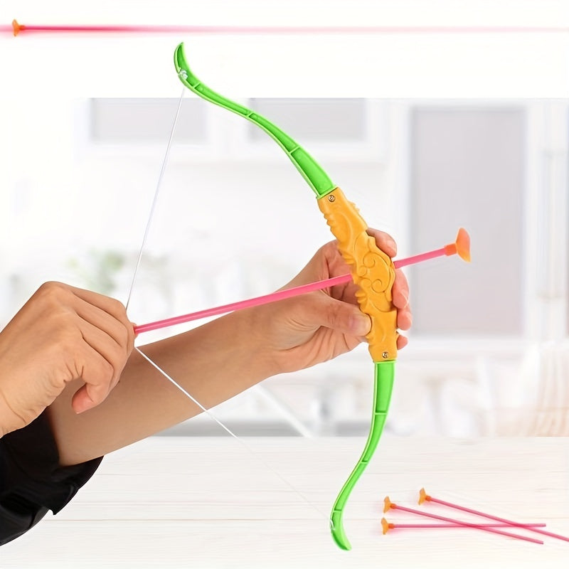 Plastic Bow And Arrow Set Kids Toy