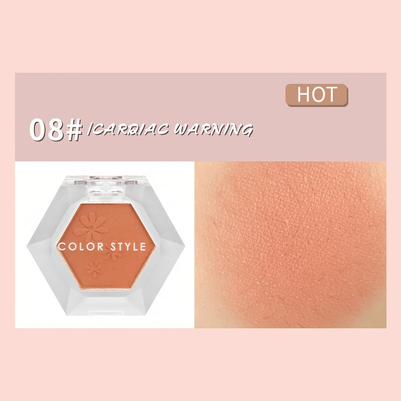 Monochrome Eyeshadow Compact Orange Coral Autumn Pumpkin Halloween