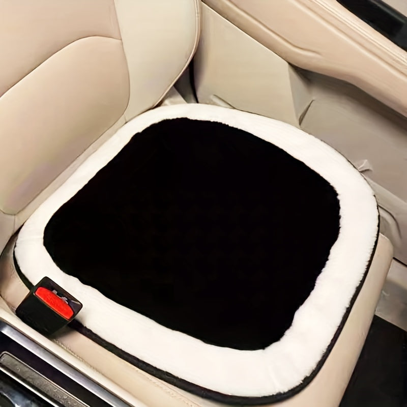 1pc Winter Car Seat Cushion - Warm & Comfortable - Car Accessories