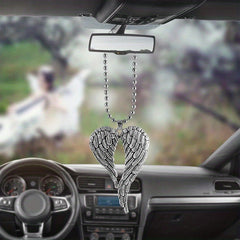 Sparkling Angel Wing Car Pendant - Holiday Gift