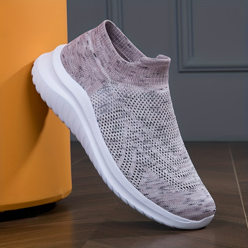 Women's Mesh Running Sports Shoes Comfortable Lightweight Non-slip Travel Shoes