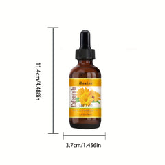 Calendula Hair Essential 100% Pure Natural Undiluted with Glass Dropper