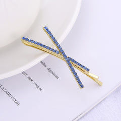 Crystal Rhinestone Bobby Pins Fancy Hair Clips Bling Barrettes