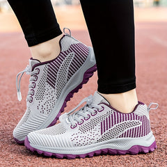Women's Soft Sole Comfort Walking Shoes Non slip Mesh Casual Sneakers for Gym