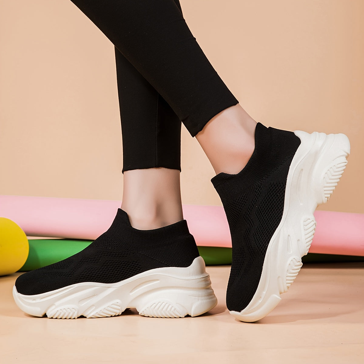 Autumn Thick Sole Heightening Shoes Casual Sports Shoes for Women