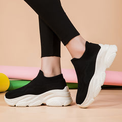 Autumn Thick Sole Heightening Shoes Casual Sports Shoes for Women