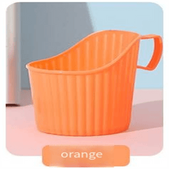 10pcs Disposable Paper Cup Holder Plastic Hand held Cup Sleeve