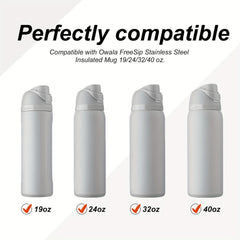 4pcs Water Bottle Top Lid Replacement for Owala 19 24 32 40oz
