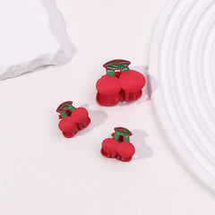 3pcs Cherry Shaped Hair Claw Clip for Girls Baby Sweet Hair Clip