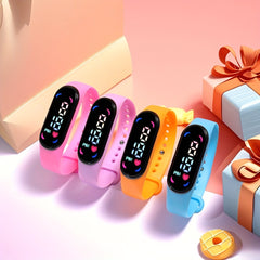 Multifunctional Unisex Digital Watch LED Date Display