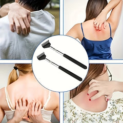 Portable Stainless Steel Back Massager Anti Itch Relief