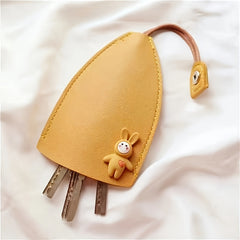 Rabbit Key Case PU Leather Key Bag Key Pouch