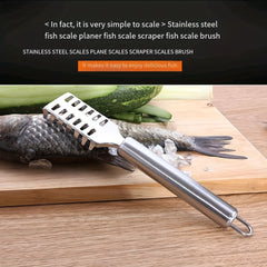5pcs Fish Scale Remover Metal Fish Scale Peeler Fish Scale Remover Cleaner