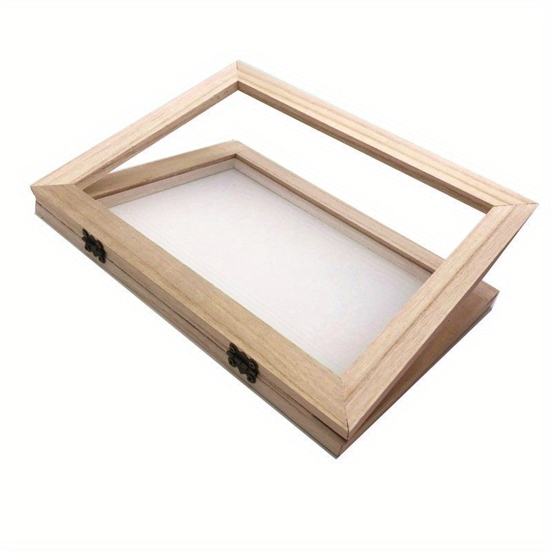 A5 Wooden Paper Making Screen & Frame Set for DIY Craft - 2 Pack