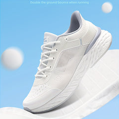 Women's Non slip Cushioned Athletic Running Shoes Lace up Casual Sports Shoes