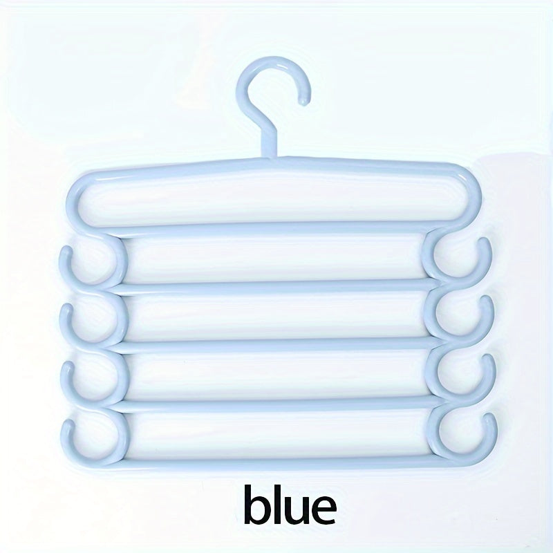 5-Layer Pants Towel Scarfs Racks Storage Organizer