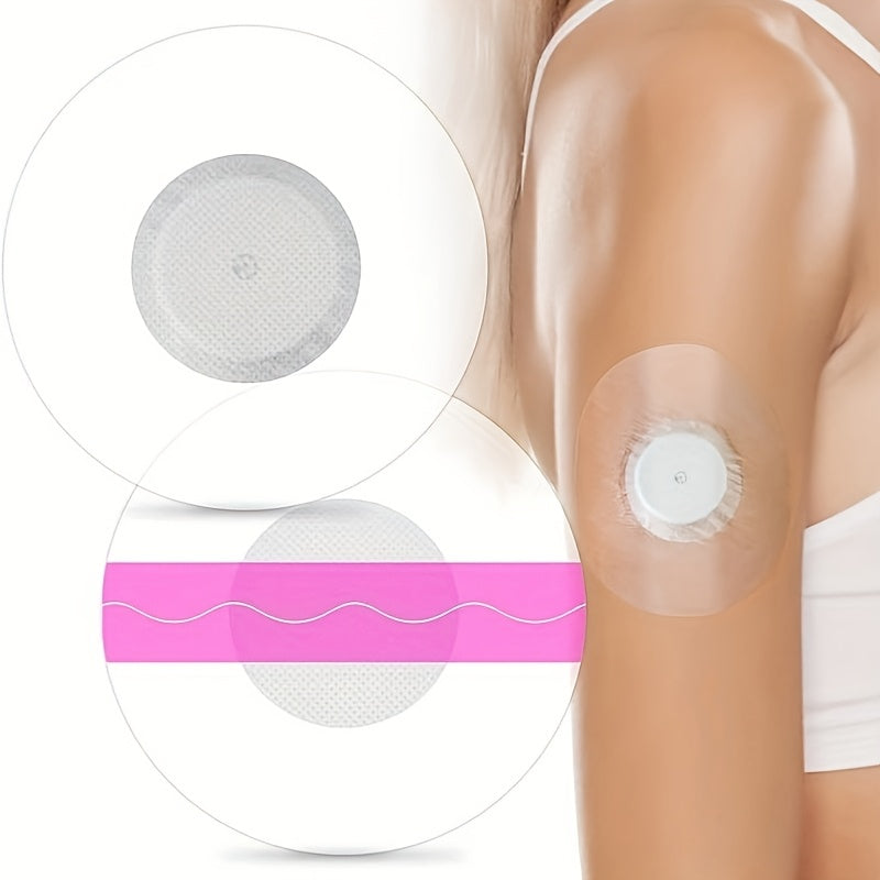 Libre Sensor Covers 50 Pack No Glue Precut CGM Tape Strong Stick