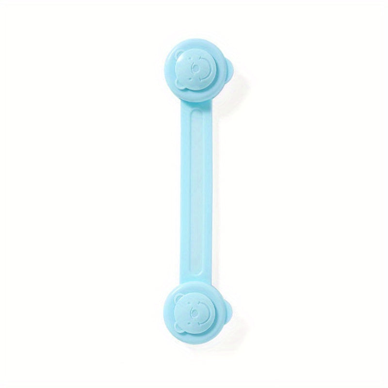 Baby Anti-pinch Long Strip Safety Lock Soft Rubber Lock Buckle