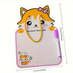 Double Sided Erasable Drawing Board for Kids