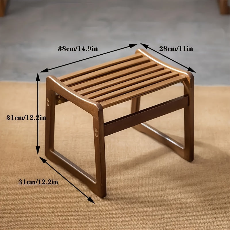 Bamboo Stool for Outdoor Relaxation