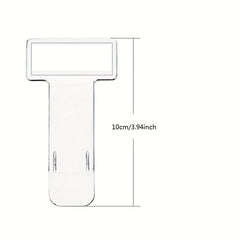 Car Parking Ticket Permit Holder Clip Sticker For Windscreen Window
