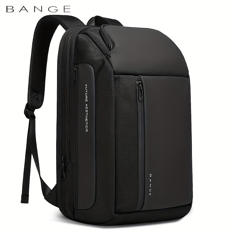 BANGE Business Travel Backpack USB Charging Waterproof Commuter Backpack