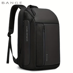 BANGE Business Travel Backpack USB Charging Waterproof Commuter Backpack