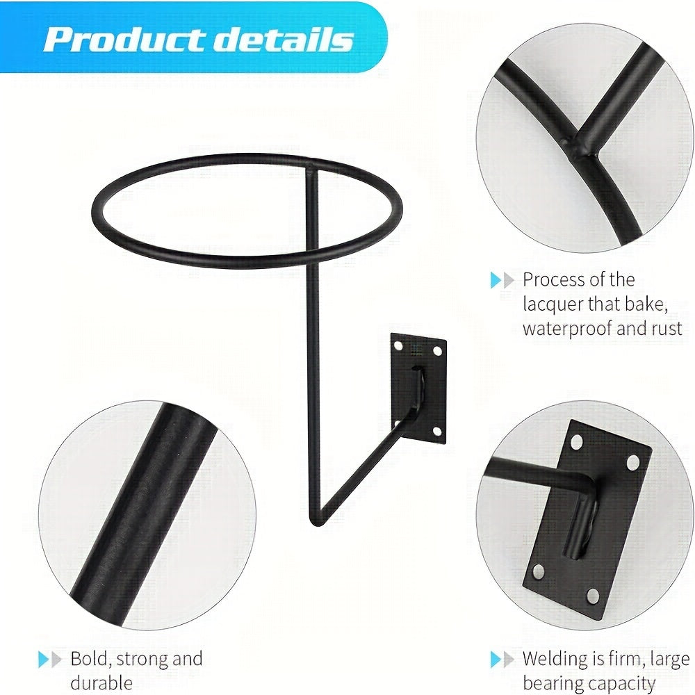 Motorcycle Helmet Holder Wall Mounted Helmet Hanger Multifunctional Helmet Rack