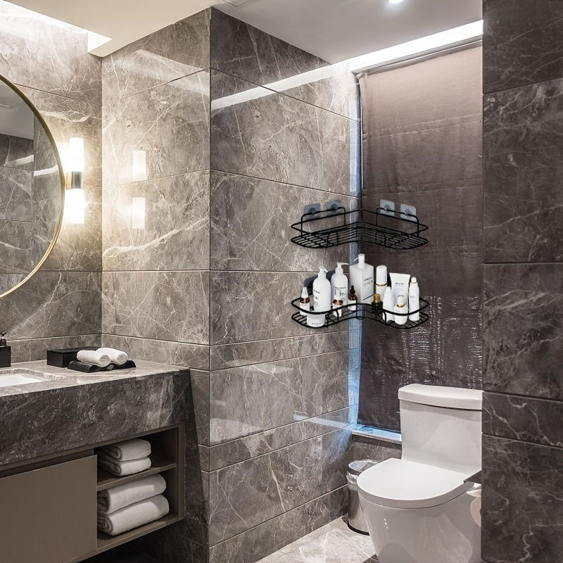 Stylish Metal Bathroom Shelf Rack