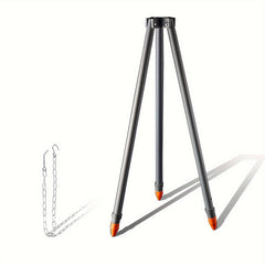 Outdoor Campfire Tripod with Chain for Camping