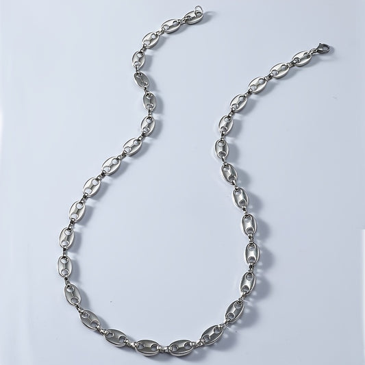 Coffee Bean Necklace Hip Hop Necklace
