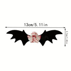 Halloween Hair Clip Bat Skull Duck Billed Clip Women Girls Party Cosplay Costume