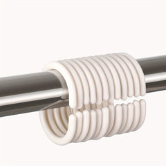 Waterproof European Shower Curtain with Metal Grommets