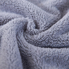 Large Quick-Dry Coral Velvet Bath Towel for Hiking, Camping, Spa, Travel