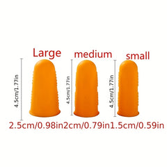 10pcs Silicone Finger Protective Cover Cut-proof Heat-resistant Finger Cover