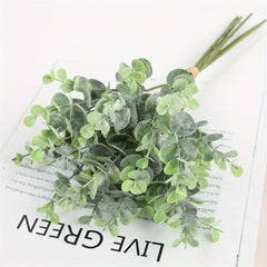 6pcs Eucalyptus Hand held Green Plants DIY Flower Arrangement Props